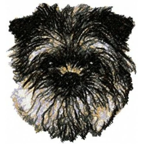 Embroidered Long-Sleeved T-shirt - Affenpinscher AED16161 Sizes S - XXL
