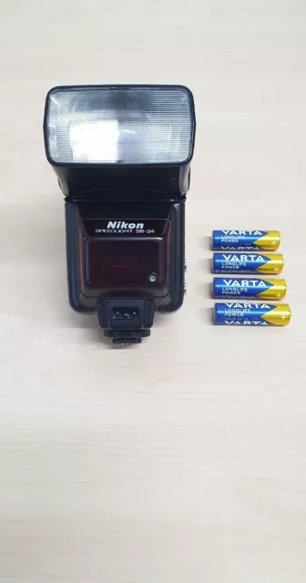 Nikon Speedlight SB-24 Blitzgerät - inkl. Batterien
