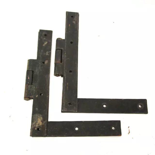 Antique Strap Hinge Left Hanging Pair