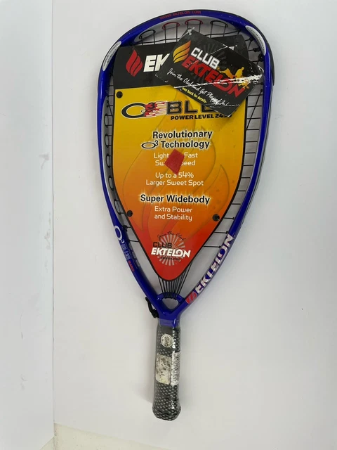 Raquette De Racquetball Ektelon O3 Blue - Corps Super Large - Poignée 3-5/8 - Modèle 2450 - Neuve