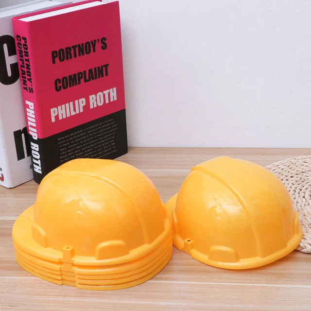 4 pz cappello da lavoratore finta gioco