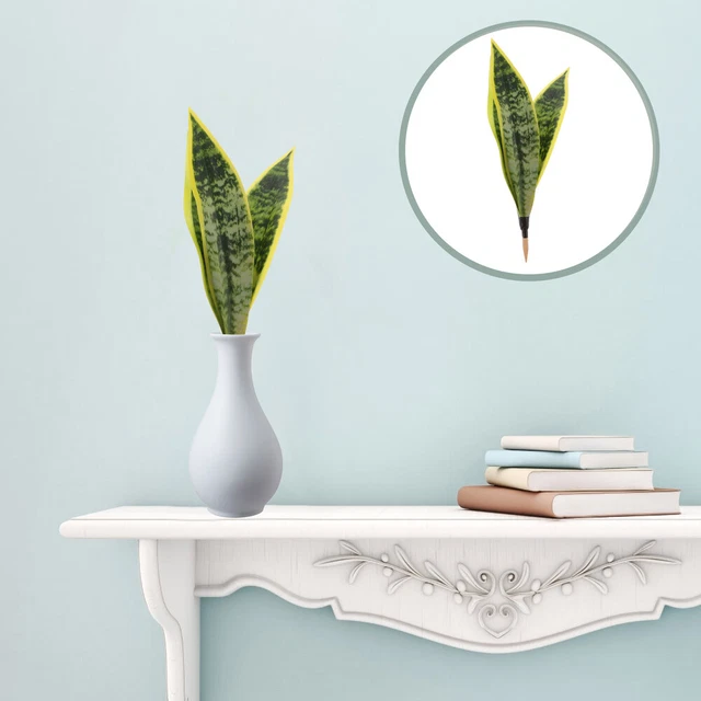 Piraña tigre artificial Peva falsa artificial Sansevieria