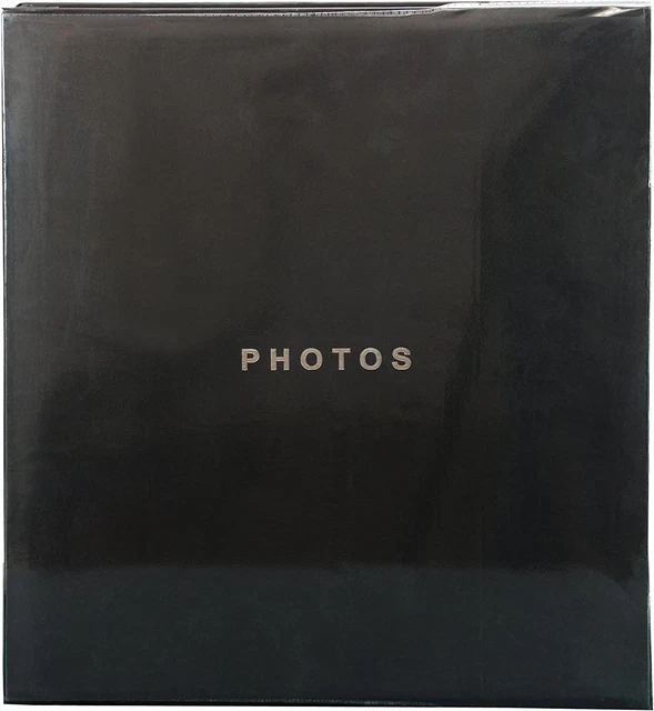Kieragrace KG Jocelyn Photo Album – Black, Holds 400 4" X 6" Photos