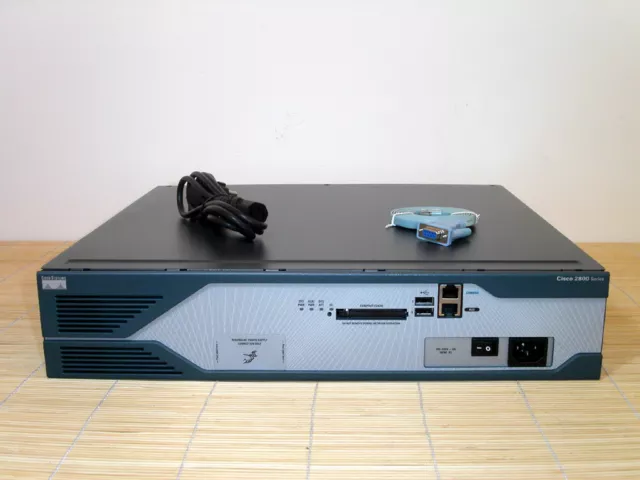 Cisco 2851 ISR  Router 512MB RAM 64Flash