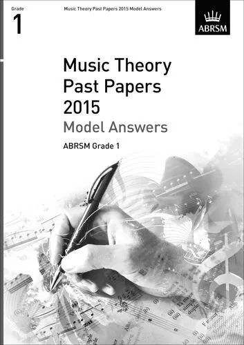 Musiktheorie vergangene Papiere 2015 Modellantworten, ABRSM Klasse 1: Modell A. Gr.1 (Musik