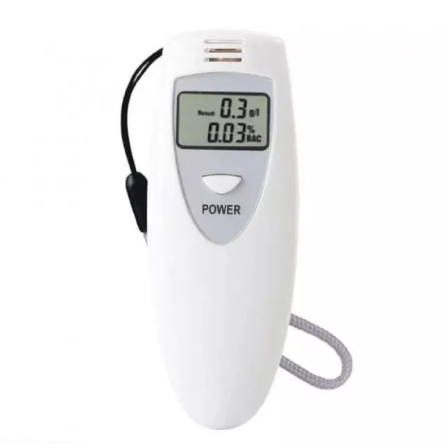 Professional Portable Digital LCD Alcohol Breath Tester Analyzer Smart Detector 2