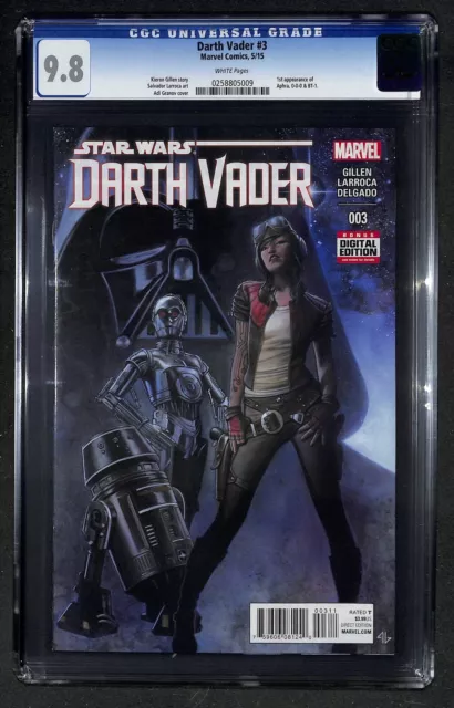 Darth Vader #3 - CGC 9.8 - Marvel - 1st app of Dr. Aphra, 0-0-0 & BT-1 (NF) 56