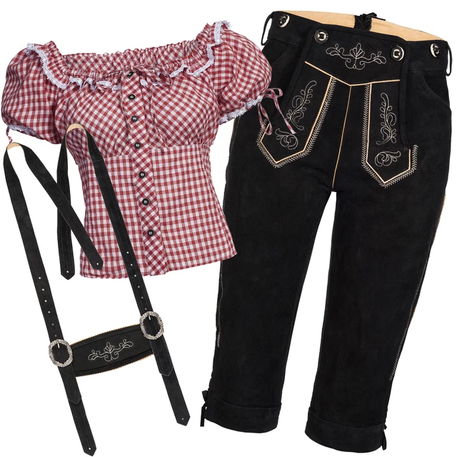 Trachtenset Für Kinder 3-teilig - Perfekt Für Oktoberfest & Feste