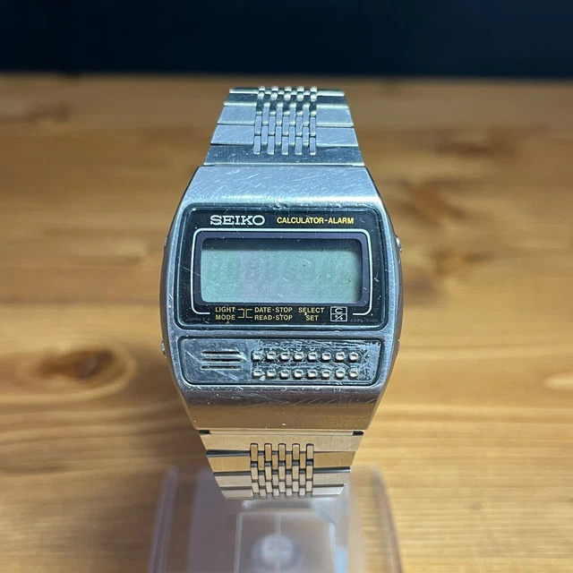 Montre Alexander Vintage - Calculatrice, Alarme, Quartz Des Années 80, Unisexe