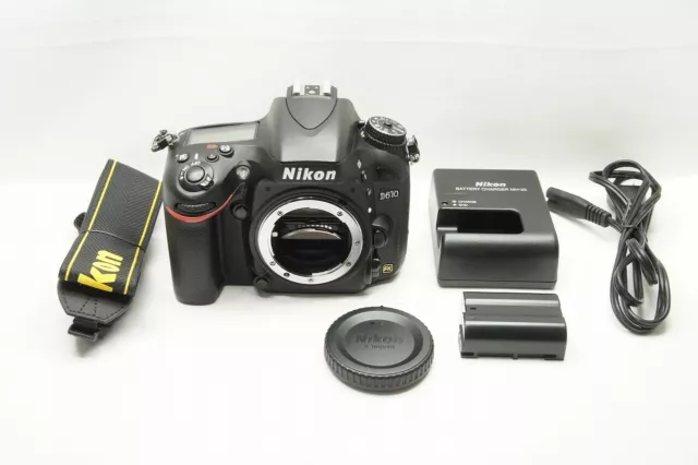 Nikon D610 24.3MP Digital Camera Black Body Only #231007c