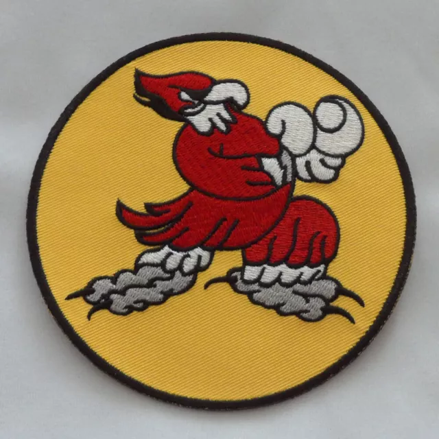 WWII US Air Force 334th Fighter Squadron Eagle Embroidered Patch insignia Emblem