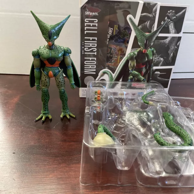 sh figuarts dragon ball z cell first form action figure