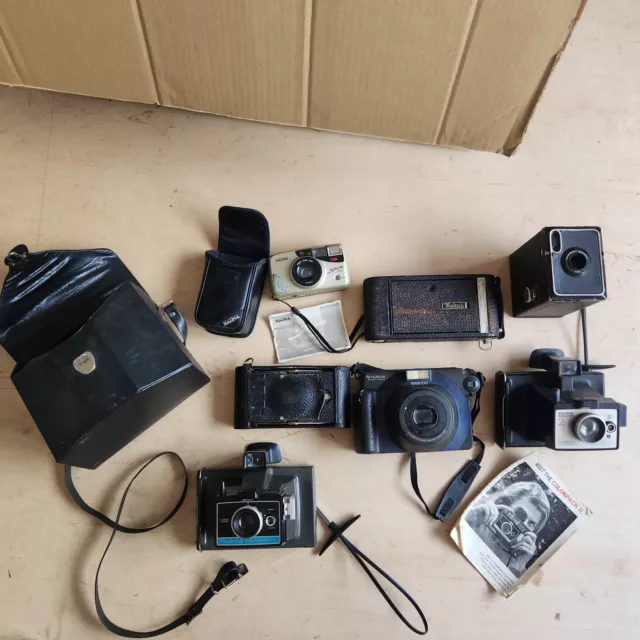 Vintage Camera Joblot , Untested /parts