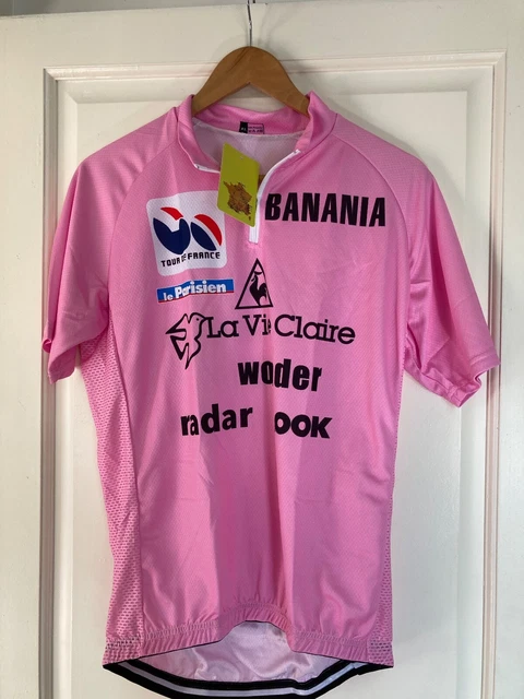 Maillot Cycliste Vintage Renault Elf Gitane 1981 – Taille XL, Manches Longues, Bernard Hinault