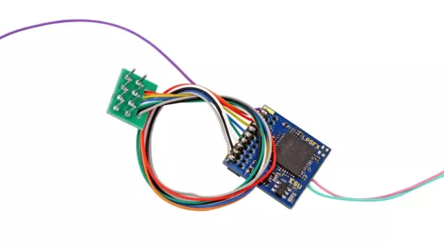 ESU 59220 Scala HO LokPilot Fx V5.0 decoder DCC 8 poli NEM 652