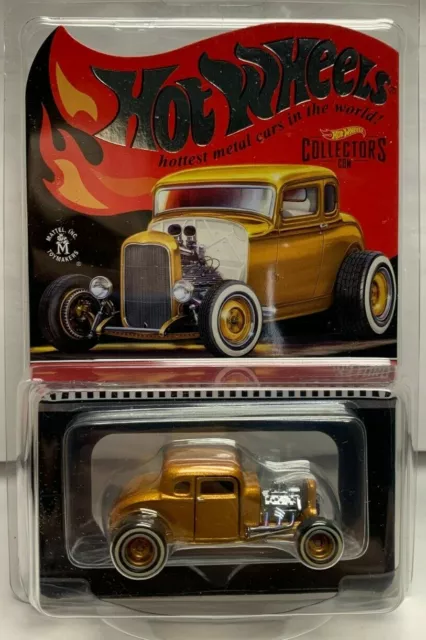 Hot Wheels 2021 Rouge Ligne Club Rlc Doré '32 Ford Real Riders US D 2303/17500