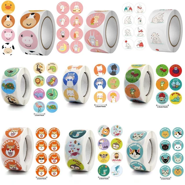 KINDERGARTEN SCHOOL STATIONERY Labels Self-Adhesive Teacher Reward ...