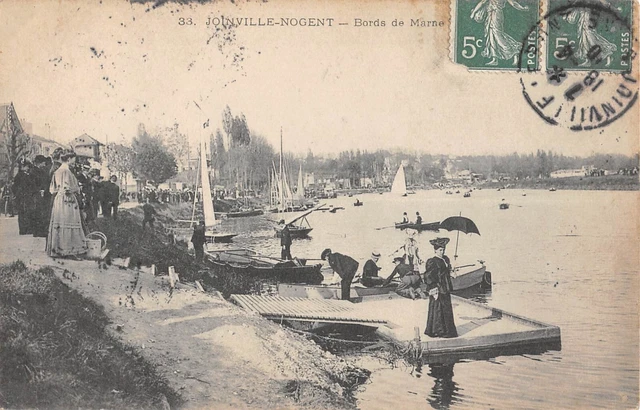 Cpa 94 Joinville Le Pont / Marne Edges