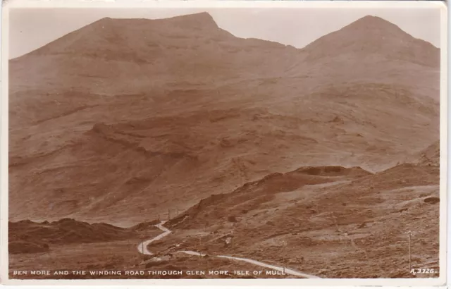 Ben More & Winding Road Through Glen More, ISLAND OF MULL, Argyllshire RP