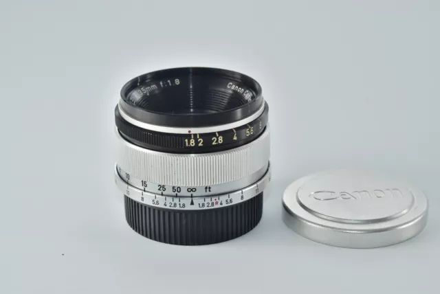 [ près De Mint ] Canon 35mm F/1.8 Leica Vis Support Ltm L39 Mf Objectif De Japon 2
