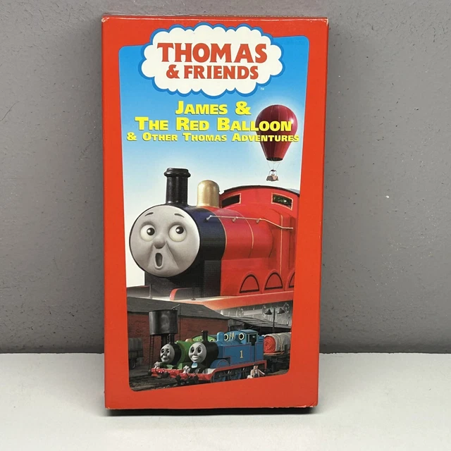 THOMAS TANK ENGINE Friend James Red Balloon VHS 2003 Video Tape Train