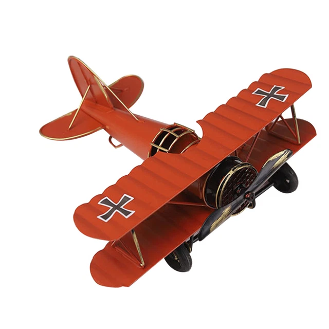 Airplane Cake Topper Metal Airplane Decoration Models Ship Model