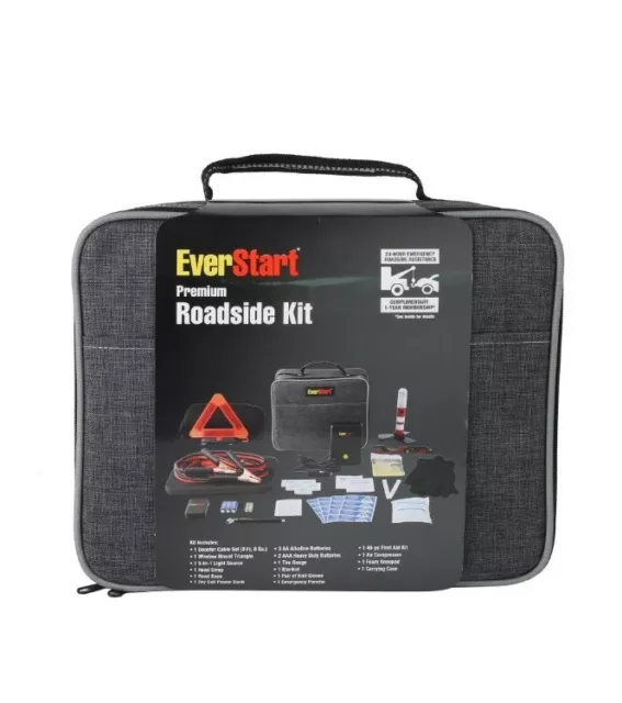 EverStart Roadside Safety Kit With Tire Inflator.