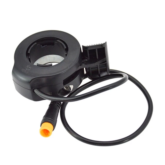 Accélérateur Au Pouce Pour Vélo électrique - Universel, Montage Droit, Plastique Durable