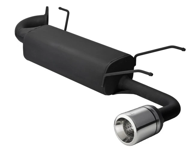 Tuyau D'Échappement Ronde Incliné Carbone Sortie 114mm TRX / 121c