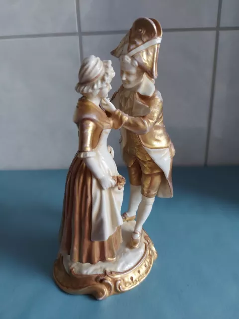 Porzellanfigur-~Ackermann & Fritze-~Verführung-~Der Herr und die Bäuerin-~ 2
