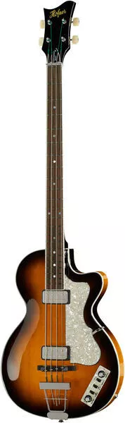 Höfner HCT-500/2-SB Chitarra elettrica Club-Bass - Nuovissima con etichetta.