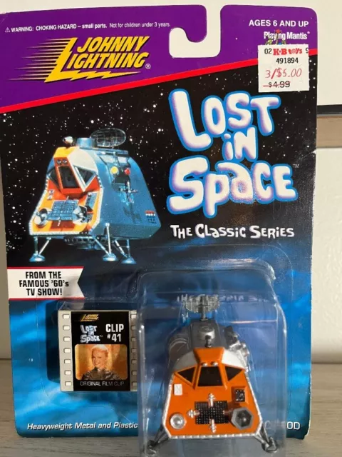 1998 Classic Lost in Space Landing Pod 1:64 Die-Cast Figure Johnny Lightning