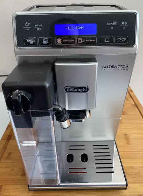 DeLonghi  ETAM29.660.SB Autentica Coffee Machine - Silver/Black