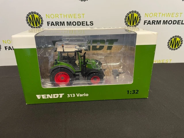 Tractor Fendt 313 vario c/cargador de bolos - Diecast Masters - VANRO