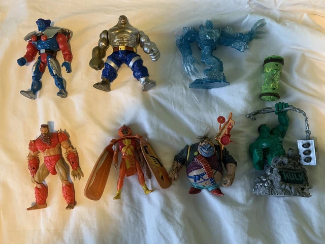 Xmen toybiz 1990s action figure lot beast iceman metalhead