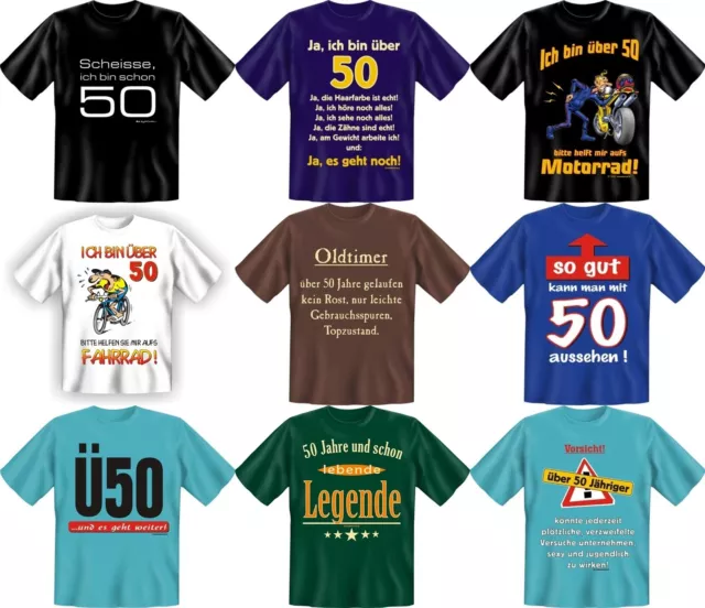 Camiseta de Cumpleaños 50 Años Cincuenta 50ter Divertido Sprüche-shirts