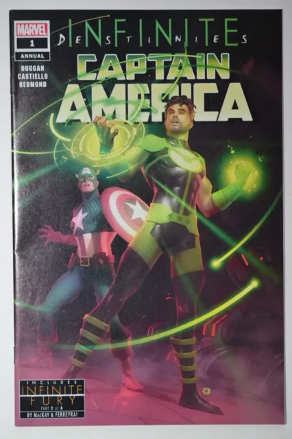 Captain America Annual # 1 August 2021 VF/NM Marvel Comics