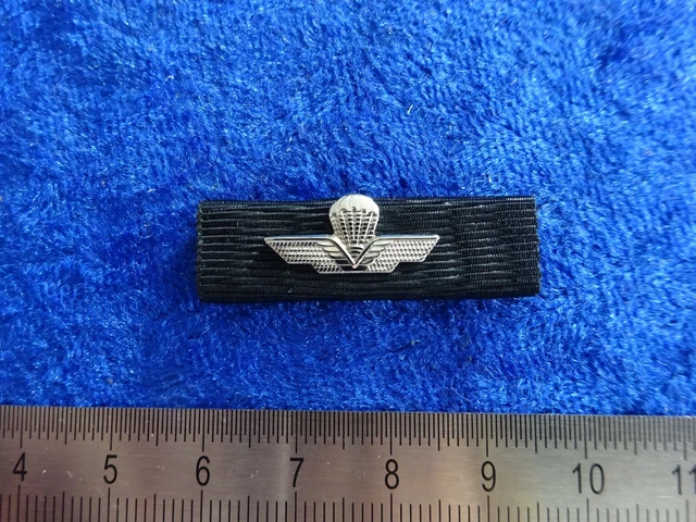 (S1-234) Italien Fallschirmjäger Springerabzeichen Ribbon US/NATO 37mm