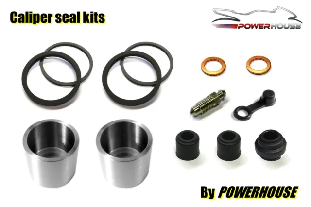 Honda XL600 1985 front brake caliper piston seal rebuild repair kit LM LMF