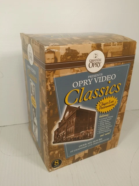 Opry Video Classics (8xDvd, Region 4 PAL) Grand Ole live performances