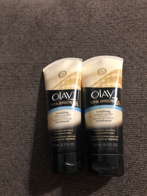olay total effects 7 in 1 serum x2 foaming cleanser