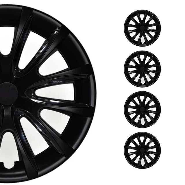 15& WHEEL COVERS Hubcaps for Honda Accord Black Matt Matte EUR 110,62