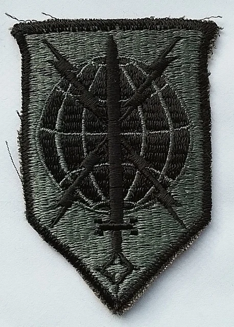 PATCH DE L'ARMÉE AMÉRICAINE préparation au renseignement militaire ...