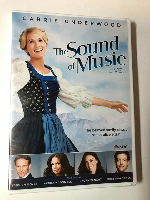 The Sound of Music Live DVD BRAND SEALED Carrie Underwood Rodgers Hammerstein