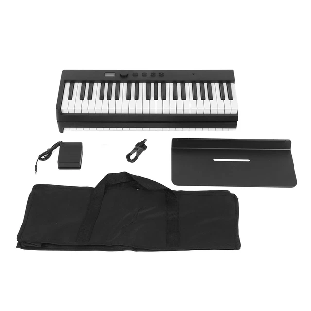 Electric Foldable Piano 88 Keys Digital Keyboard Piano With Headphone Mode 360°