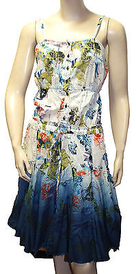 Blanco DESIGUAL robe longue VEST SOFIA BLANCO femme 73V2WC4 1000 blanc taille 42 