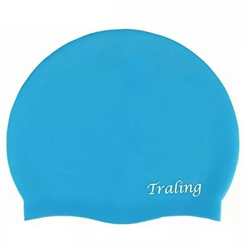 Unisex Kids Swimming Hat Waterproof Silicone Shower Swimming Pool Cap 6 -12 year