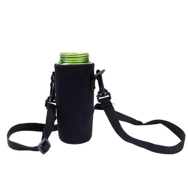 Portable Water Bottle Insulated Cover Bag Durable Cup Holder Protective Pouch
