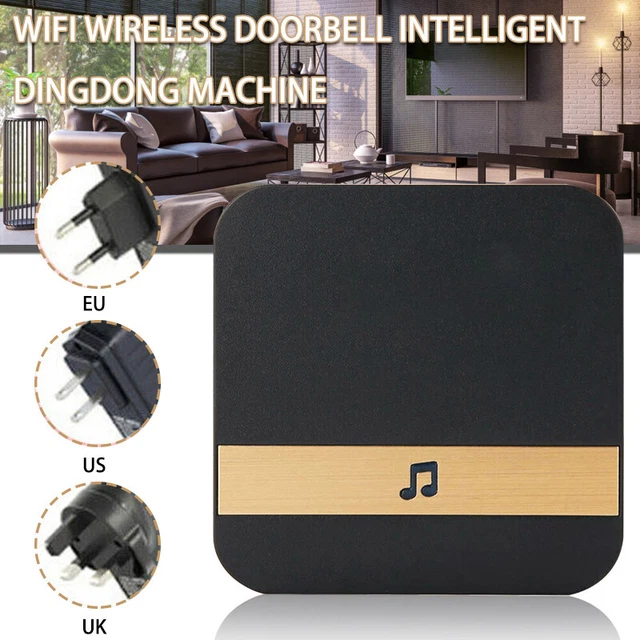 Wireless WiFi Doorbells Smart Video Doorbell Ringtone Music Receiver for Home A