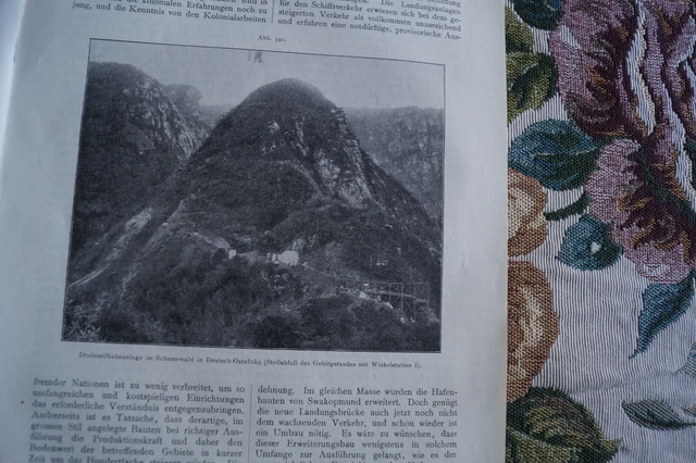 1910 Prometheus 1130 Schumewald Deutsch Ostafrika Kolonien Liberia Flußpferd
